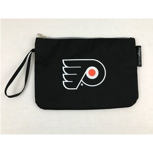 Flyers Hockey NHL Wristlet Storage Bag Lined Case